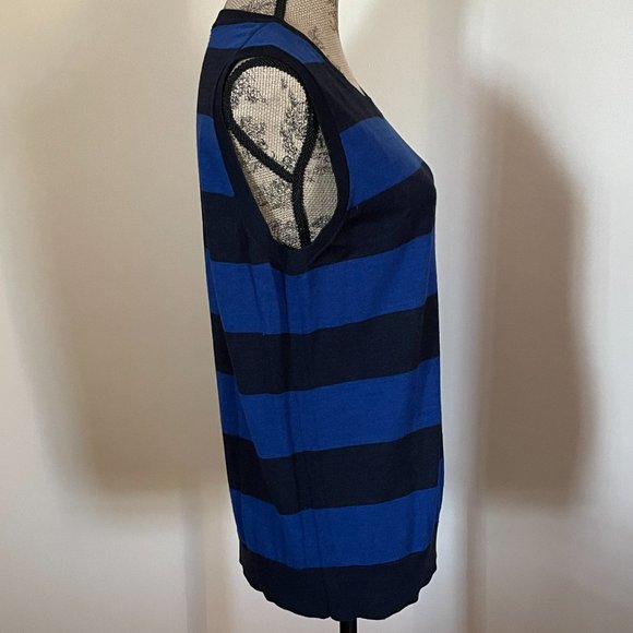 * SOLD * - rugby stripe Merino knit shell - Picture 6 of 11